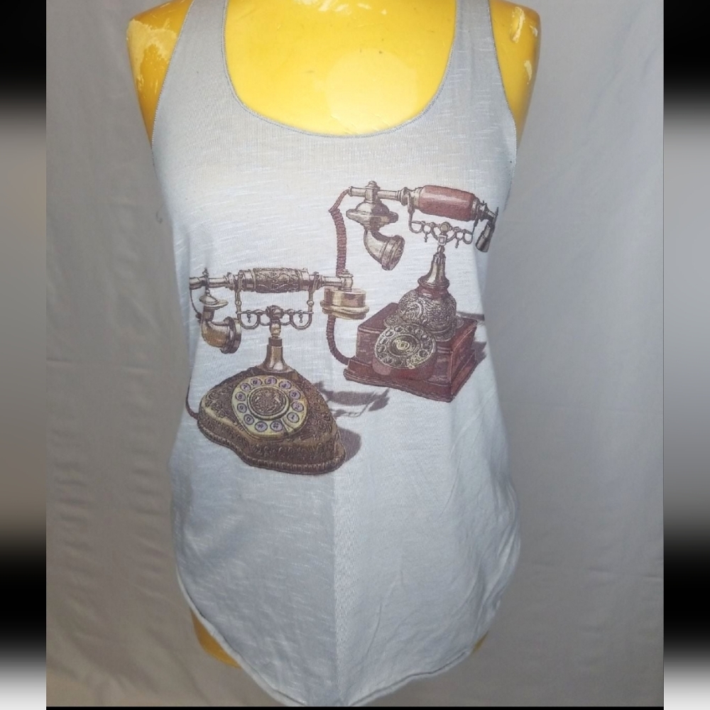 Vintage phone tank
